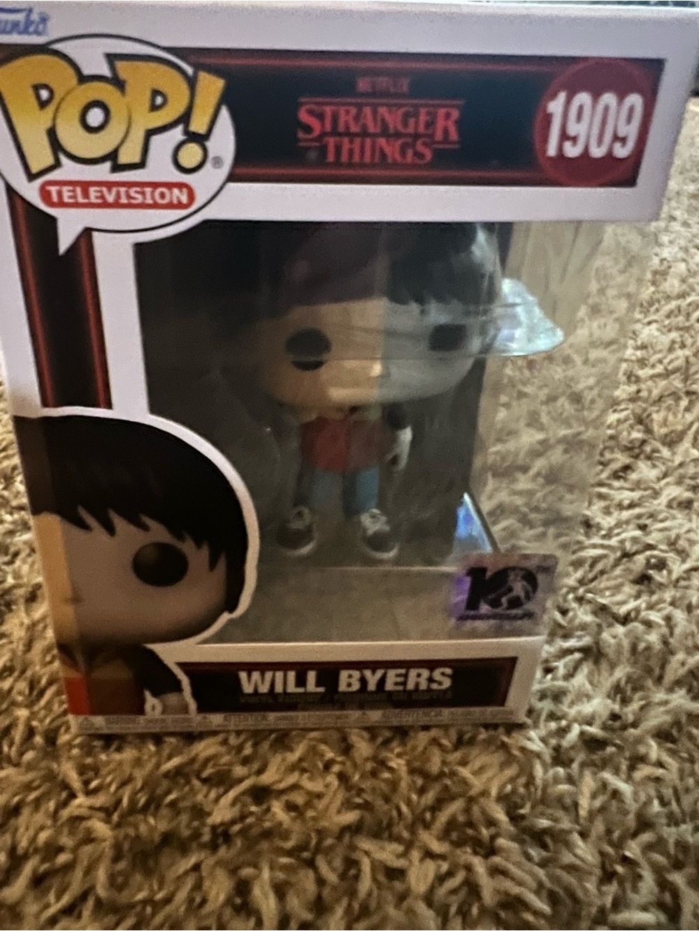 Funko Will Byers Vinyl Figure - Red, Blue, Yellow
